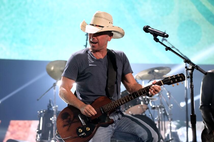 Kenny Chesney performs at the 2022 CMT Music Awards