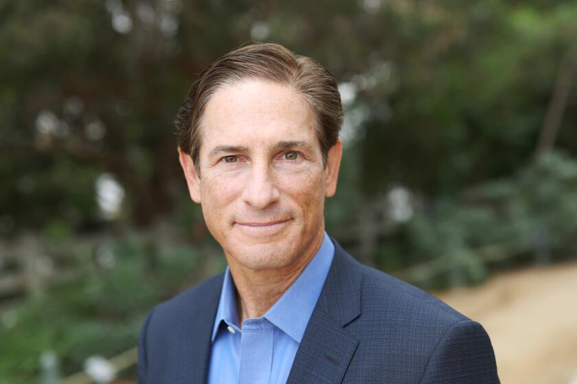 Santa Monica, CA - May 19: Nathan Hochman, the Republican Party-endorsed candidate running to replace Atty. Gen. Rob Bonta, the Democratic incumbent, Thursday, May 19, 2022 in Santa Monica, CA.(Dania Maxwell / Los Angeles Times)