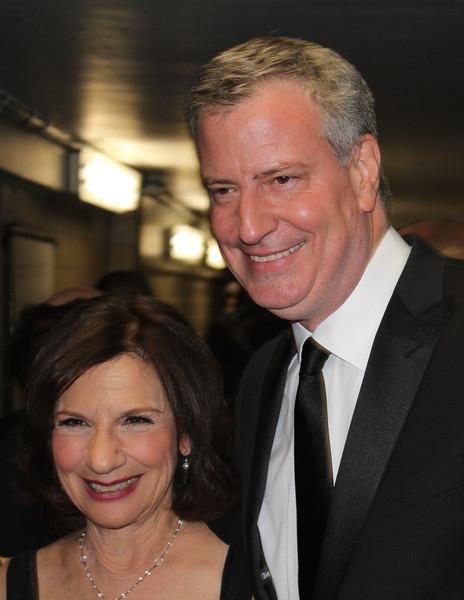 Shelly and Mayor de Blasio, Inner Circle Show, March 22, 2014